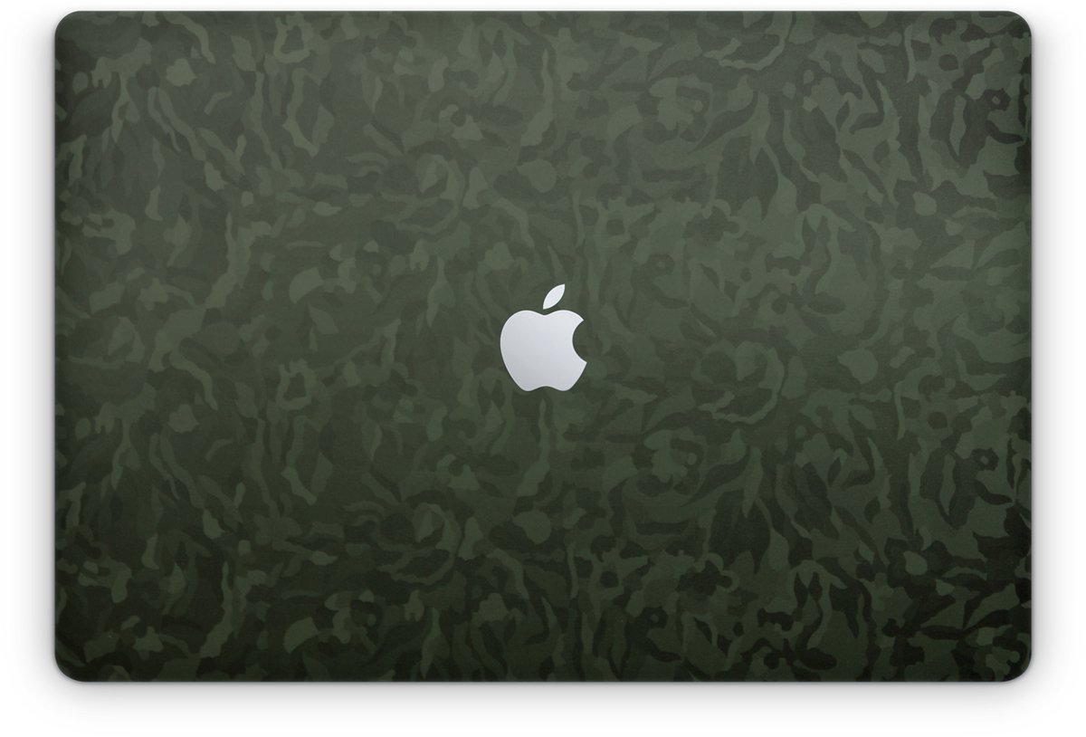 Macbook Pro 16’’ [2021 Met Apple M1 chip] Skin Camouflage Groen - 3M Wrap